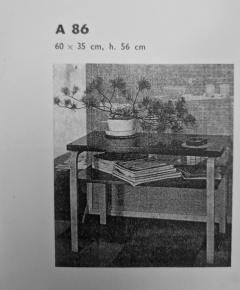Alvar Aalto Alvar Aalto Side Newspaper Table Model A 86 in Birch for Artek 1930s - 4211108
