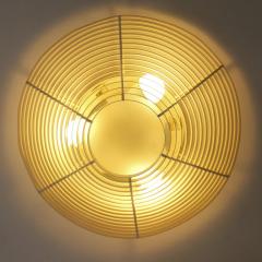 Alvar Aalto Alvar Aalto Slatted White Flush Mount Model A 622 B Valaisinpaja Artek 1980s - 4717249
