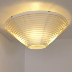 Alvar Aalto Alvar Aalto Slatted White Flush Mount Model A 622 B Valaisinpaja Artek 1980s - 4717251