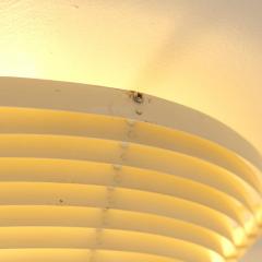 Alvar Aalto Alvar Aalto Slatted White Flush Mount Model A 622 B Valaisinpaja Artek 1980s - 4717252