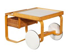 Alvar Aalto Alvar Aalto Tea Trolley 900 Modern Bar Cart - 2836414