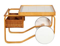 Alvar Aalto Alvar Aalto Tea Trolley 900 Modern Bar Cart - 2836417