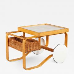 Alvar Aalto Alvar Aalto Tea Trolley 900 Modern Bar Cart - 2838418