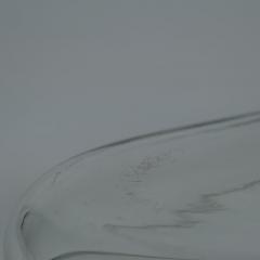 Alvar Aalto Alvar Aalto Vase Model 9748 Iittala 1956 Clear Glass Blown into Wooden Mold - 4173919