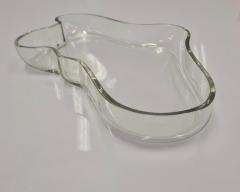 Alvar Aalto Alvar Aalto Vase Model 9748 Iittala 1956 Clear Glass Blown into Wooden Mold - 4173920