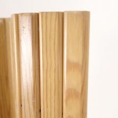 Alvar Aalto Alvar Aalto Wooden Room Divider Screen 100 in Pine Artek 1960s - 4761741