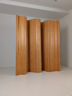 Alvar Aalto Alvar Aalto Wooden Room Divider Screen 100 in Pine Artek 1960s - 4761744