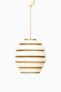 Alvar Aalto Ceiling Lamp Model No A332 Produced by Valaistusty  - 2047096