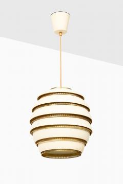 Alvar Aalto Ceiling Lamp Model No A332 Produced by Valaistusty  - 2047098