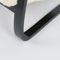Alvar Aalto Early Alvar Aalto Armchair Model 401 in White Sheepskin Artek 1940s - 4239007