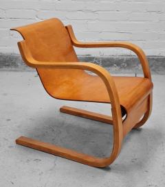 Alvar Aalto Early Alvar Aalto Spring Chair Model 42 Bent Plywood and Birch Artek 1940s - 4173893