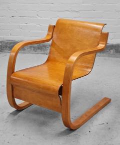 Alvar Aalto Early Alvar Aalto Spring Chair Model 42 Bent Plywood and Birch Artek 1940s - 4173895