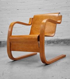 Alvar Aalto Early Alvar Aalto Spring Chair Model 42 Bent Plywood and Birch Artek 1940s - 4173896
