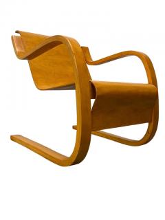 Alvar Aalto Early Alvar Aalto Spring Chair Model 42 Bent Plywood and Birch Artek 1950s - 3947528