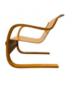 Alvar Aalto Early Alvar Aalto Spring Chair Model 42 Bent Plywood and Birch Artek 1950s - 3947532