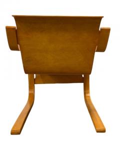 Alvar Aalto Early Alvar Aalto Spring Chair Model 42 Bent Plywood and Birch Artek 1950s - 3947533