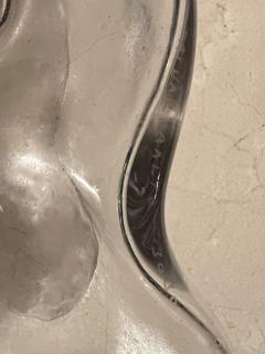 Alvar Aalto ICONIC EARLY CLEAR GLASS ALVAR AALTO MODERNIST VASE - 3966577