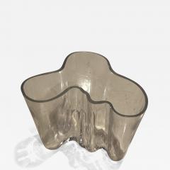 Alvar Aalto ICONIC EARLY CLEAR GLASS ALVAR AALTO MODERNIST VASE - 3973199