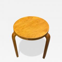 Alvar Aalto Iconic Alvar Aalto 3 legged Stool Model 60 In Birch Artek 1950s - 4130661