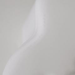 Alvar Aalto Iconic Alvar Aalto Savoy Vase Model 3030 in Opaline White Iittala 1960s - 4761765