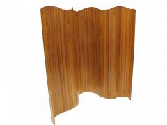 Alvar Aalto Jomaine Baumann 1930s French Art Deco tambour screen room divider - 3343473