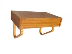 Alvar Aalto Minimalist Alvar Aalto Drawer Wall Shelf Model B 114 1950s for Artek - 3962909