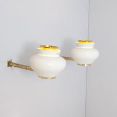 Alvar Aalto Pair of Alvar Aalto Commissioned Scones in White Brass Valaistusty 1950s - 4621733