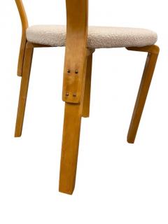 Alvar Aalto Pair of Alvar Aalto War Time Chairs With Finger Joints Model 69 Artek 1940s - 3932727