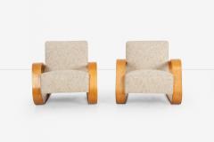 Alvar Aalto Pair of Alvar Aalto for Artek Tank Chairs Finland 1937 - 4233841