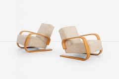 Alvar Aalto Pair of Alvar Aalto for Artek Tank Chairs Finland 1937 - 4233844