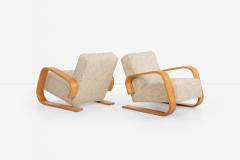 Alvar Aalto Pair of Alvar Aalto for Artek Tank Chairs Finland 1937 - 4233847