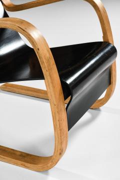 Alvar Aalto Pair of Easy Chairs in Molded Laminated Masurian Birch by Alvar Aalto 1940s - 4467650