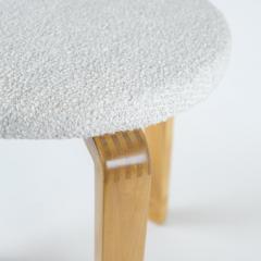 Alvar Aalto Rare Alvar Aalto Finger Joint Wartime Stool Model 60 Artek 1940s - 4183855