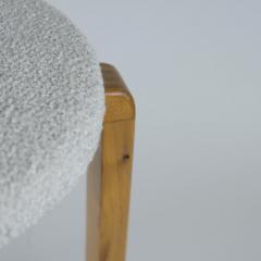 Alvar Aalto Rare Alvar Aalto Finger Joint Wartime Stool Model 60 Artek 1940s - 4183858