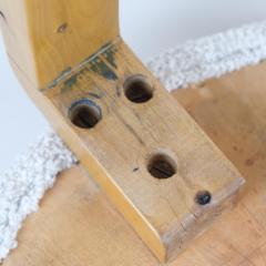 Alvar Aalto Rare Alvar Aalto Finger Joint Wartime Stool Model 60 Artek 1940s - 4183860