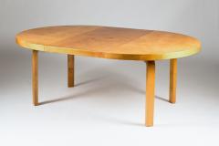 Alvar Aalto Rare Dining Table by Alvar Aalto in Karelian Birch - 833825
