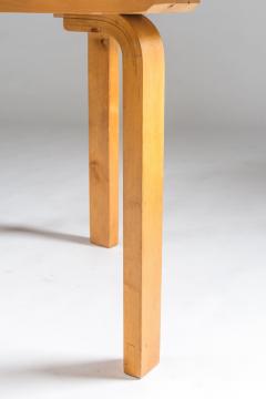 Alvar Aalto Rare Dining Table by Alvar Aalto in Karelian Birch - 833828