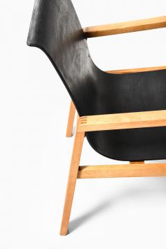Alvar Aalto Scandinavian Modern Armchair in Birch and Lacquer by Alvar Aalto 1930s - 4632584