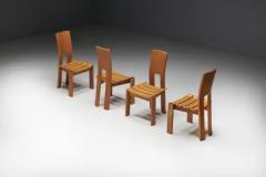 Alvar Aalto Scandinavian Modern Plywood Dining Chairs 1970s - 3484484