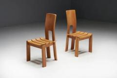Alvar Aalto Scandinavian Modern Plywood Dining Chairs 1970s - 3484488