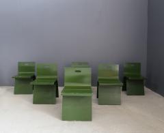 Alvar Aalto Set of 6 Chairs Late 30s Alvar Aalto Wooden Veneered Chairs - 1063147