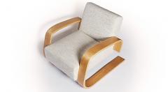 Alvar Aalto Tank chair by Alvar Aalto Finland 1940 s - 2634543