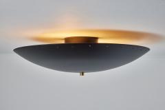 Alvaro Benitez Nina Perforated Dome Ceiling Lamp in Black by Alvaro Benitez - 2561091