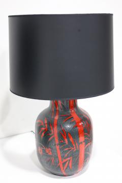 Alvino Bagni Pair of Italian Ceramic Lamps by Alvino Bagni for Raymor - 4576435