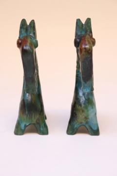 Alvino Bagni Pair of Italian Modernist Sea Garden Ceramic Horses by Alvino Bagni for Raymor - 3932327