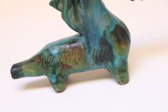 Alvino Bagni Pair of Italian Modernist Sea Garden Ceramic Horses by Alvino Bagni for Raymor - 3932334