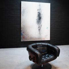 Amanda Ross Ho Untitled Dropcloth Painting Dead Blades and Black Candy  - 4300888