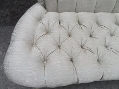 Amazing Fun Hollywood Regency Tall Tufted Back Loveseat - 1376061