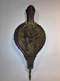 Amazing Italian Hand Carved 19th Century Fire Bellows - 441338