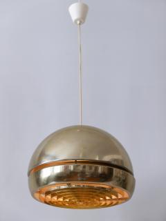 Amazing Mid Century Modern Aluminium Pendant Lamp or Hanging Light Sweden 1960s - 3625001